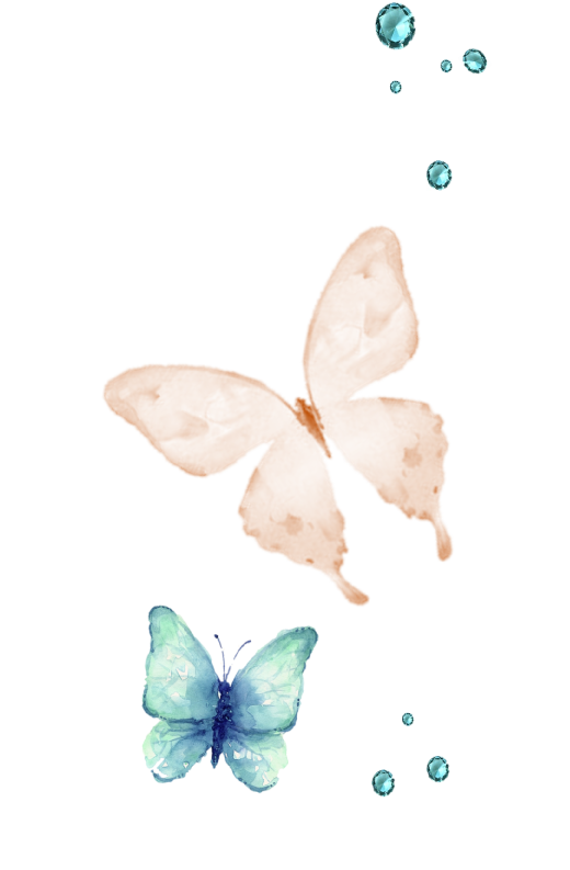 mariposas y cristales